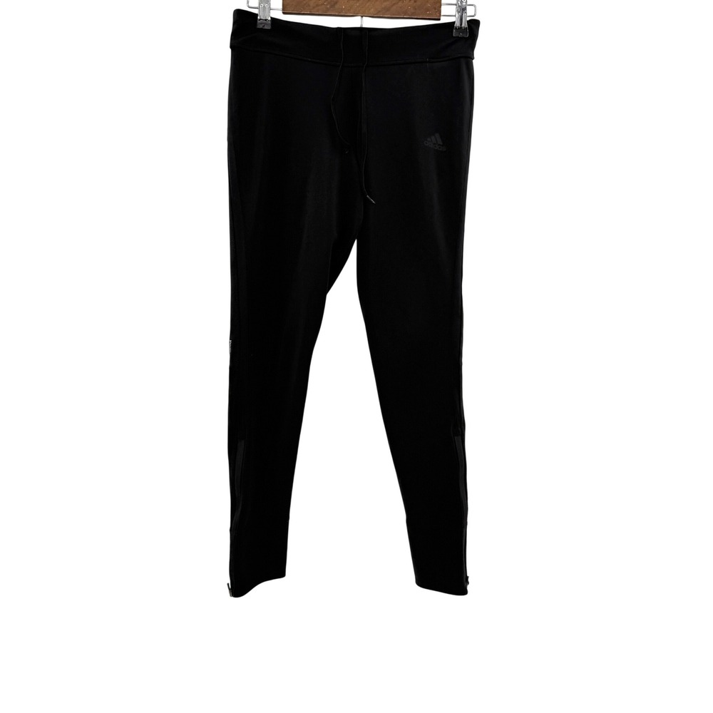 Adidas ClimaLite Running‎ Pants Women's Black Workout Activewear Tights Small